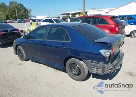 2003 Toyota Corolla S z USA, uszkodzony, nr VIN 1NXBR32E53Z139638